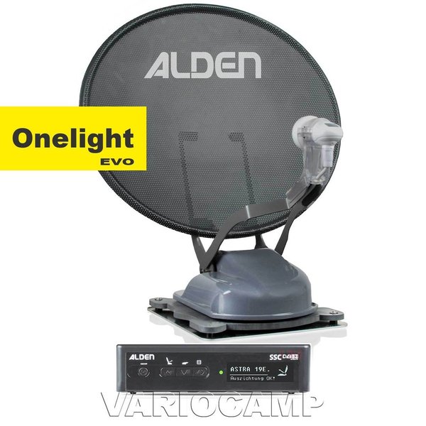 ALDEN Onelight 60 HD EVO Platinium S.S.C. Single/Twin/Skew, grau